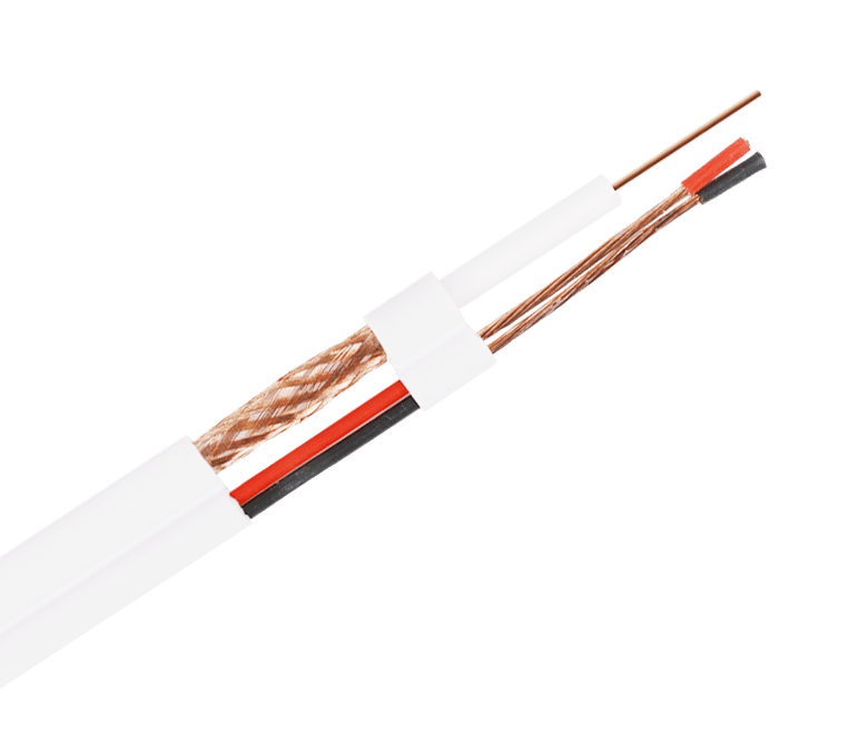 RG6+napájací kábel Monitorovací kábel Distribučný kábel